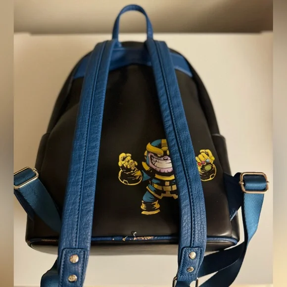 Marvel Chibi Superhero’s Loungefly Shoulder Backpack - Picture 5 of 6
